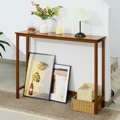 Bamboo narrow console - bamboo,