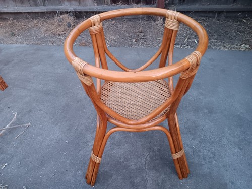 Bamboo ratton round - ratton, base